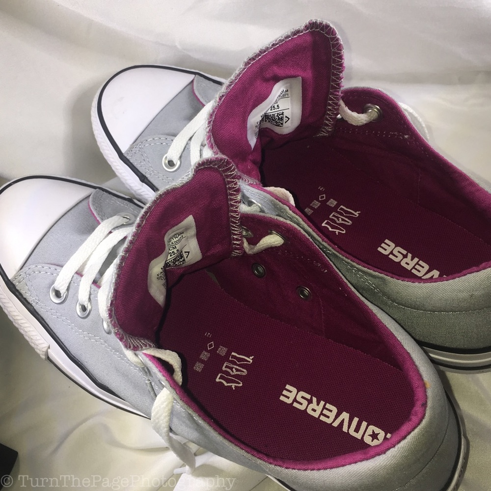 Brand New Women’s Converse Grey size 9 - Picture 3 of 6